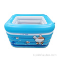 Piscina di plastica in plastica mini 5 anelli